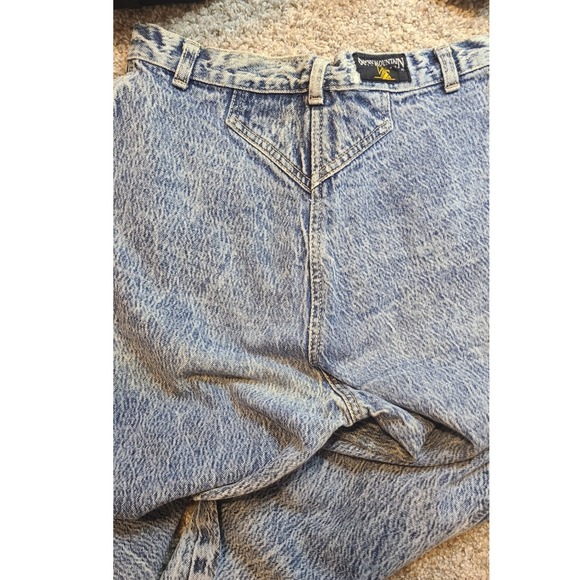 VINTAGE Rocky Mountain Jeans – High Rise Acid Wash – Size 31/11 – Made in USA - Picture 11 of 11
